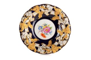 MEISSEN, 'PRUNKTELLER' OR CABINET DISH, LATE 19TH / EARLY 20TH CENTURY