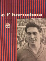 C.F. BARCELONA VS. BIRMINGHAM CITY F.C., INTER-CITY FAIRS CUP FINAL PROGRAMME 4TH MAY 1960