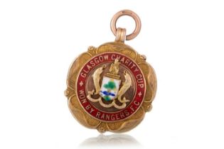 THOMAS 'TULLY' CRAIG OF RANGERS F.C., GLASGOW CHARITY CUP GOLD MEDAL, 1928