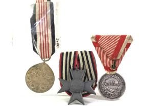 GERMAN (IMPERIAL-THIRD REICH) AND AUSTRO-HUNGARIA, EIGHT MEDALS,