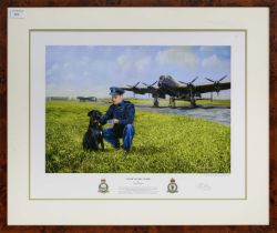 DAM BUSTERS INTEREST, AFTER ME THE FLOOD, SIGNED LIMITED EDITION PRINT
