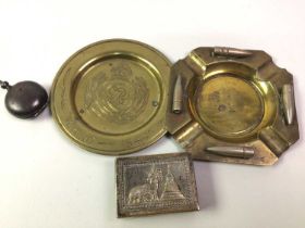 GROUP OF WWI AND WWII ITEMS,
