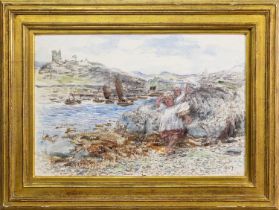 WILLIAM MCTAGGART RSA RSW (SCOTTISH 1835 - 1910), TARBERT, WELL MAY THE BOATIE ROW