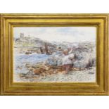 WILLIAM MCTAGGART RSA RSW (SCOTTISH 1835 - 1910), TARBERT, WELL MAY THE BOATIE ROW