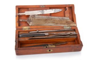 MEDICAL INTEREST, COMPOSITE AMPUTATION SET, LATE 19TH CENTURY