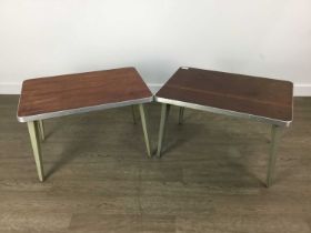 ERNEST RACE (1913-1964), PAIR OF OCCASIONAL TABLES, 1950s