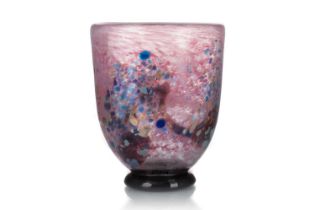 ROBERT PIERINI, BIOT GLASS VASE,