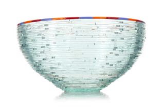 STUDIO GLASS BOWL, CONTEMPORARY