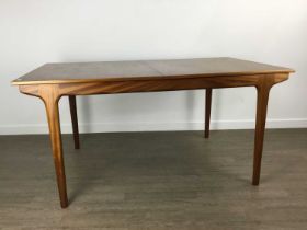 MCINTOSH OF KIRKCALDY, TEAK DINING TABLE, CIRCA 1960-69