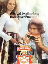 SMIRNOFF, COLLECTION OF ORIGINAL ADVERTISEMENT POSTERS, CIRCA 1970-75