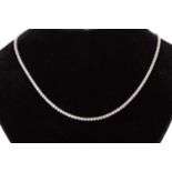 DIAMOND LINE NECKLACE,