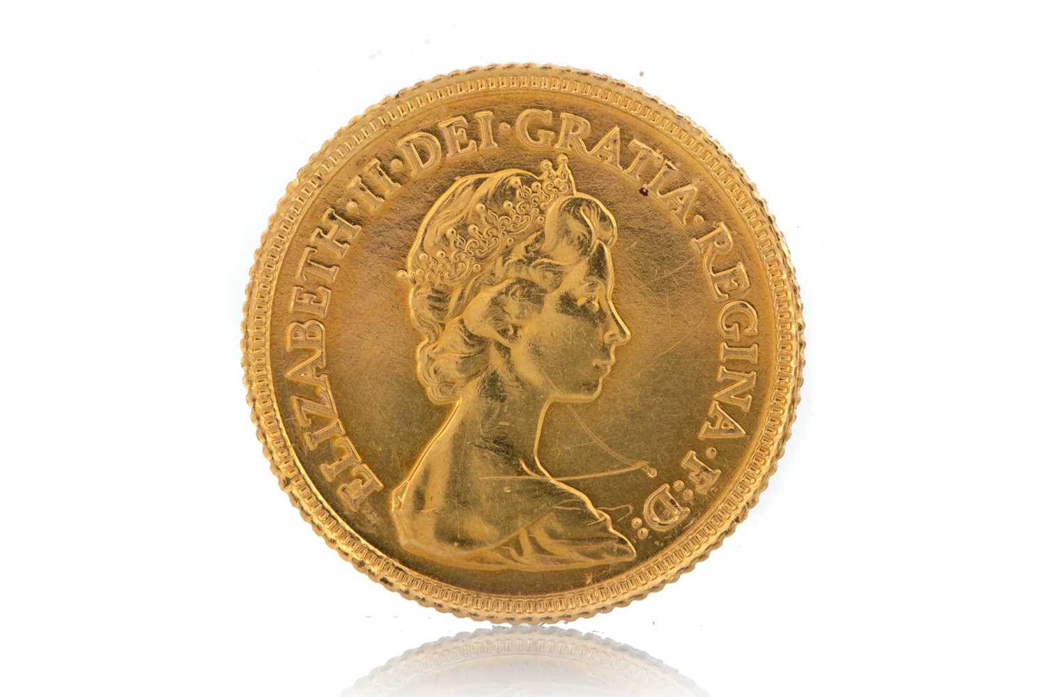 ELIZABETH II HALF GOLD SOVEREIGN, - Image 2 of 2