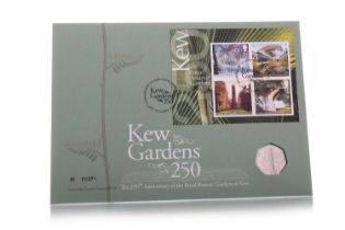 BRILLIANT UNCIRCULATED KEW GARDENS FIFTY PENCE COIN, 2009,
