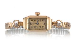 C.BUCHERER GOLD PLATED MANUAL WIND WRIST WATCH,