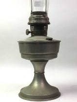VICTORIAN OIL LAMP, AND OTHER ITEMS