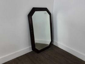 OAK MIRROR, AND TWO OTHER MIRRORS