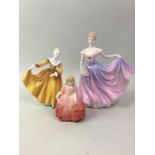 COLLECTION OF ROYAL DOULTON FIGURES,