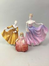 COLLECTION OF ROYAL DOULTON FIGURES,