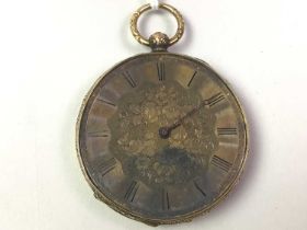 VICTORIAN POCKET WATCH, LATE 19TH CENTURY