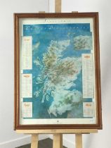 MAP OF SCOTLAND'S WHISKY DISTILLERIES, JUNE 1992 EDITION