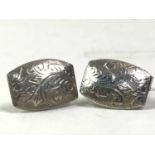 GROUP OF SILVER AND OTHER CUFFLINKS,