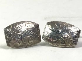 GROUP OF SILVER AND OTHER CUFFLINKS,