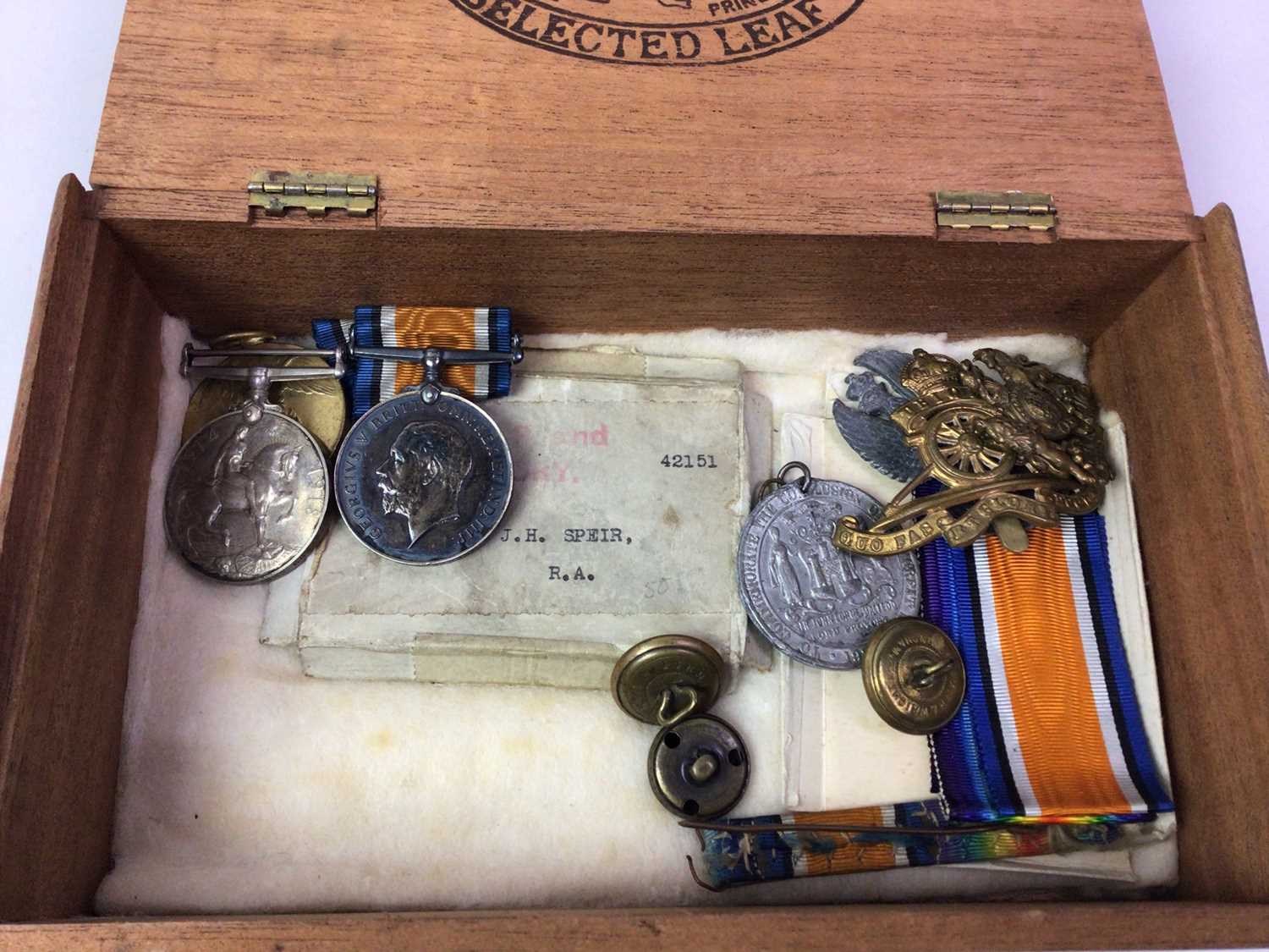 GROUP OF WWI MEDALS AND OTHERS, - Image 3 of 3