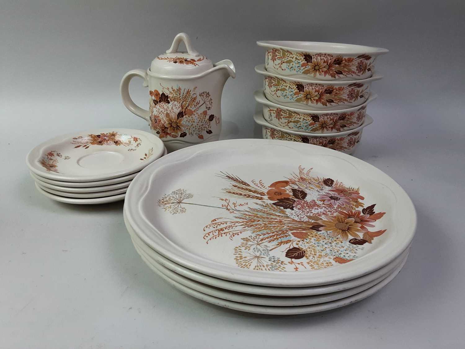 POOLE POTTERY PART DINNER SET, - Image 3 of 4