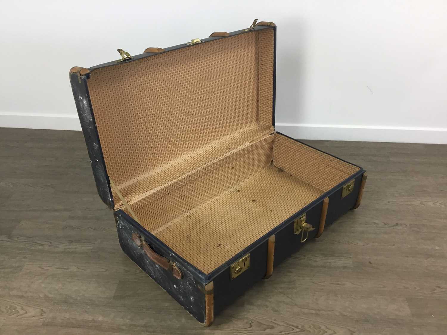 TWO VINTAGE TRAVEL TRUNKS, - Image 2 of 3