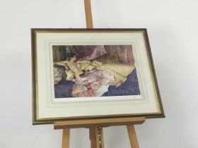 GROUP OF FIVE SIR WILLIAM RUSSELL FLINT PRINTS,