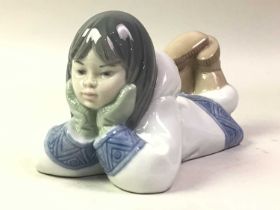 NAO FIGURE, DREAMING ON THE ICE