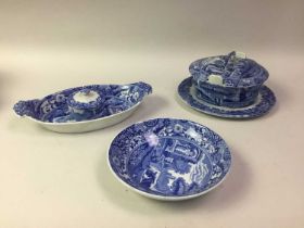 COLLECTION OF SPODE'S ITALIAN TABLE WARE,