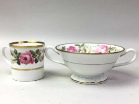 ROYAL WORCESTER PART TEA AND DINNER SERVICE, ROYAL GARDEN PATTERN