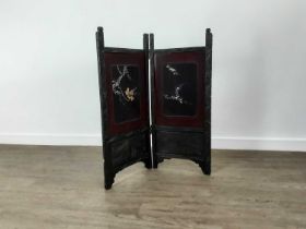 JAPANESE TWO FOLD SCREEN,