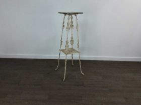 CAST IRON PLANT STAND,