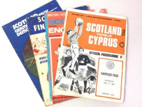 COLLECTION OF FOOTBALL PROGRAMMES,