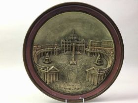 CIRCULAR WALL PLAQUE,