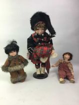 COLLECTION OF VINTAGE DOLLS,