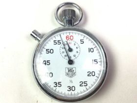 TWO TAG HEUER STOP WATCHES,