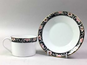 TWO NORITAKE PART TEA SERVICES, AND A COALPORT PART TEA SERVICE