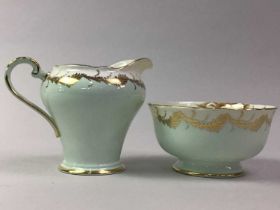 AYNSLEY PART TEA SERVICE, AND OTHER CERAMICS