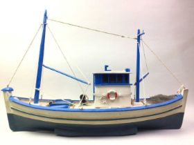 GROUP OF MODEL SAILING VESSELS,