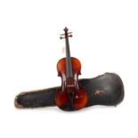 FULL SIZE CZECH VIOLIN, LATE 19TH / EARLY 20TH CENTURY