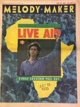 MELODY MAKER MAGAZINE, LIVE AID EDITION