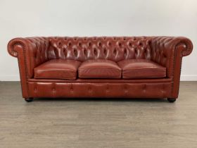 CHESTERFIELD THREE SEAT SETTEE,