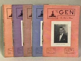 COLLECTION OF 'THE GEN' CONJURING MAGAZINES,