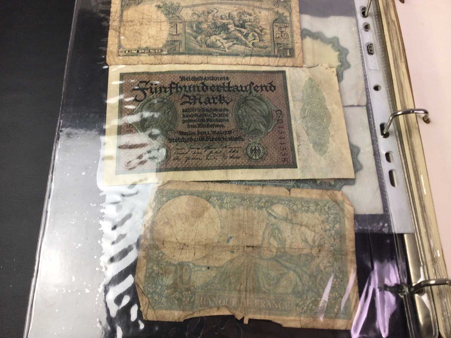 COLLECTION OF UNITED KINGDOM AND WORLDWIDE BANKNOTES, - Image 6 of 6