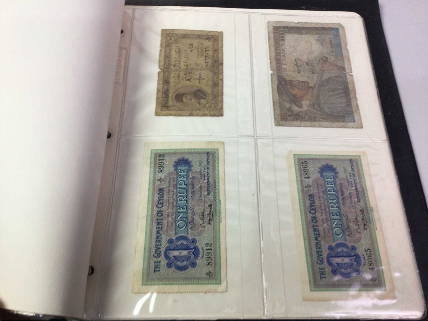 COLLECTION OF UNITED KINGDOM AND WORLDWIDE BANKNOTES, - Image 3 of 6