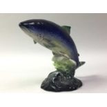 BESWICK FIGURE OF ATLANTIC SALMON,