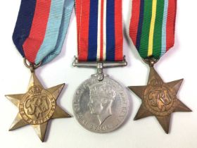 GROUP OF THREE WAR MEDALS,
